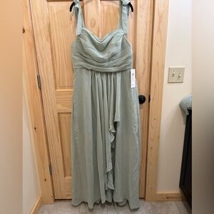 NWT Sage Green bridesmaid dress